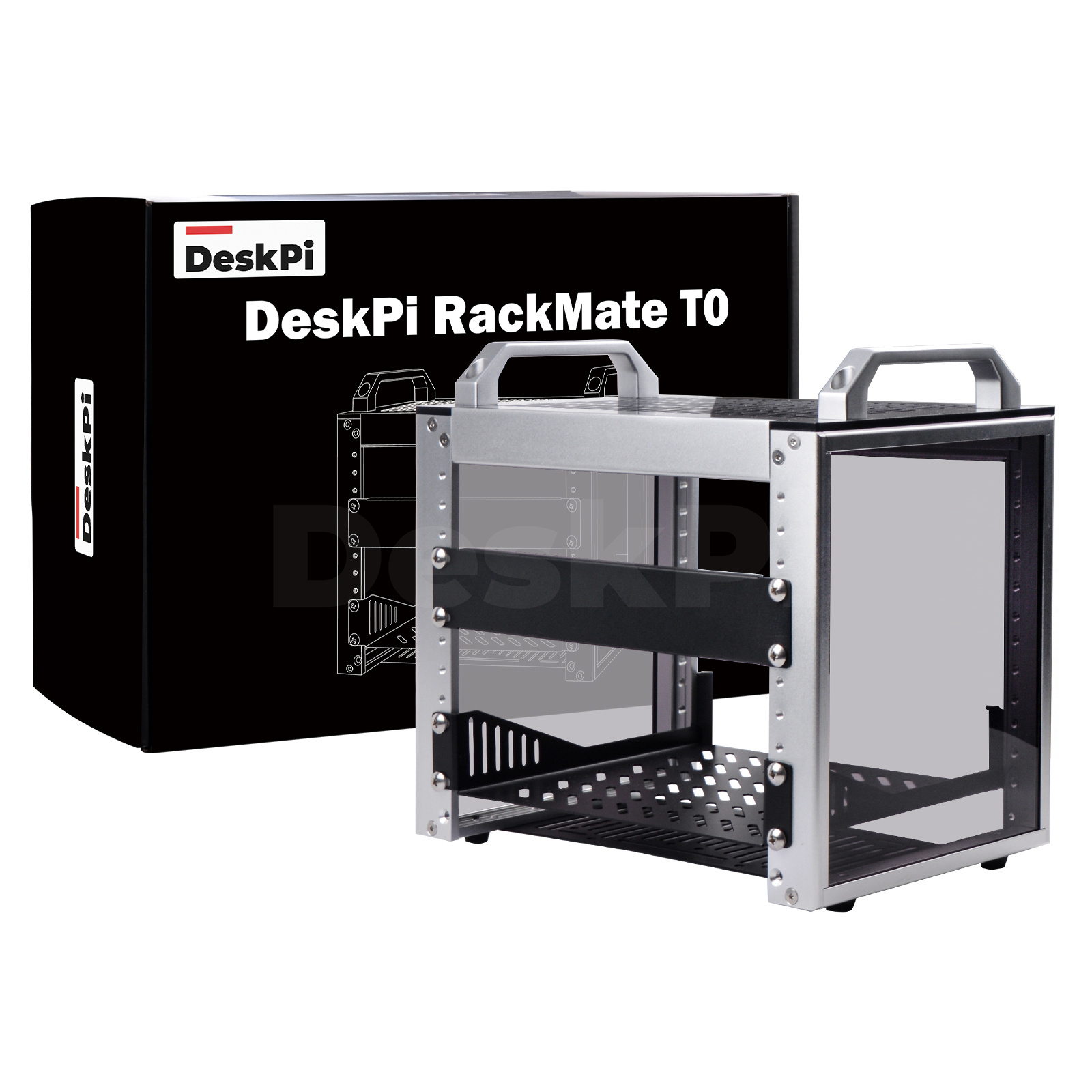 Deskpi Super6C - DeskPi RackMate T0 Rackmount, Kabinet Server