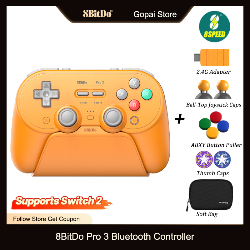 Pengontrol Bluetooth 8BitDo Pr - Turing Pi 2 ulasan dan harga