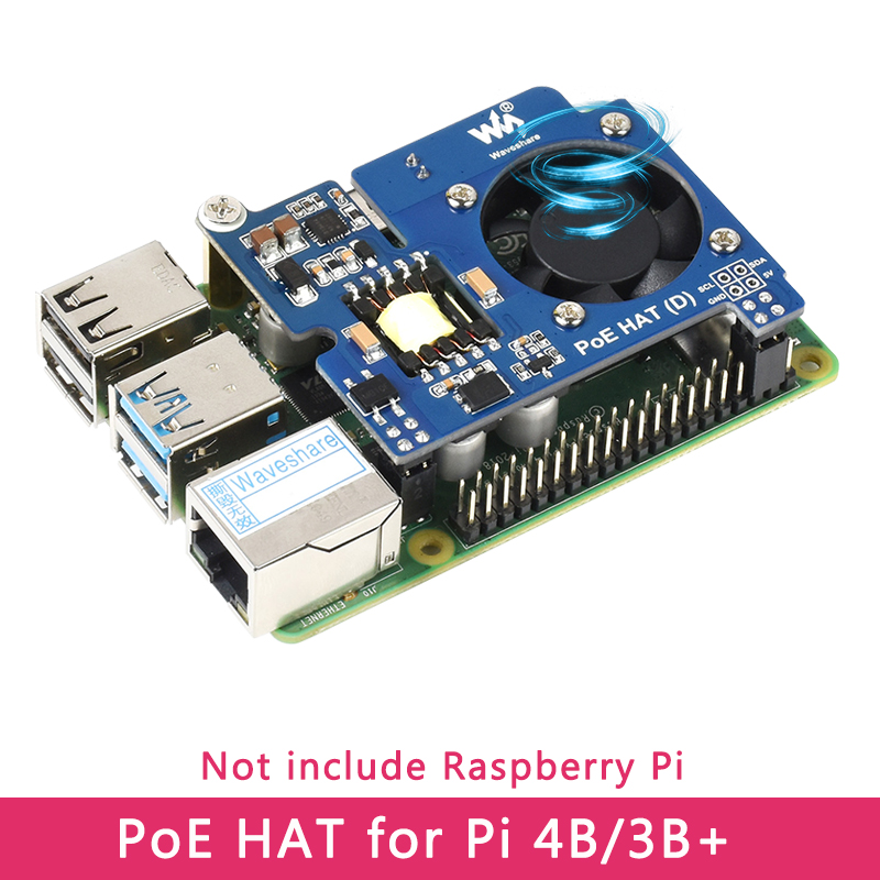 Raspberry Pi POE HAT 802.3af M - Deskpi Super6C ulasan dan harga
